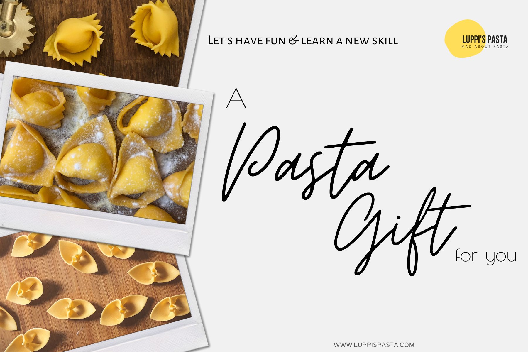 Pasta Gift Card Luppi's Pasta